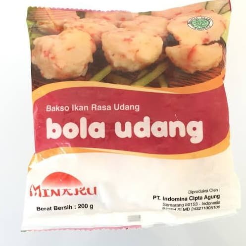 

MInaku Bola Udang 200gr