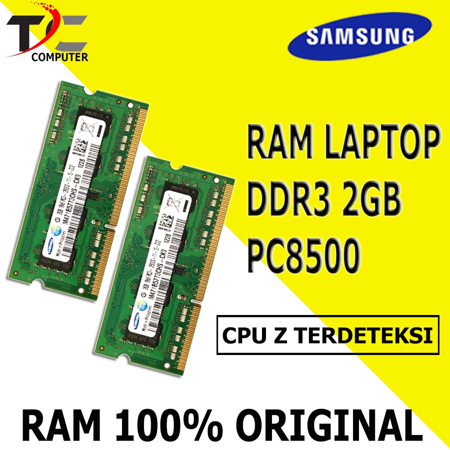 RAM SODIMM LAPTOP DDR3 2GB PC8500