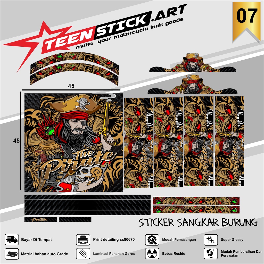 Stiker Decal SANGKAR KOTAK KICAU MANIA Sangkar EBOD JAYA Sangkar ORIQ JAYA Sangkar Kicau MANIA KACER