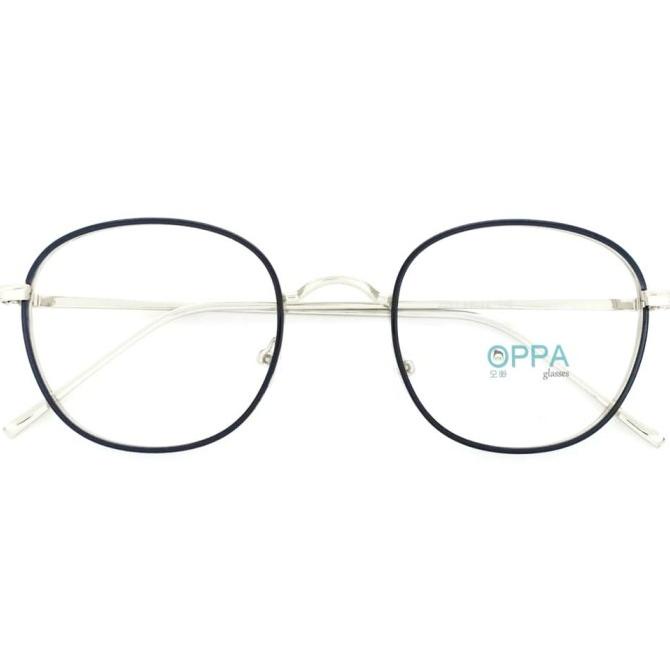 Frame Kacamata Korea Pria Wanita OPPA OP44 BLSV Kotak Minus