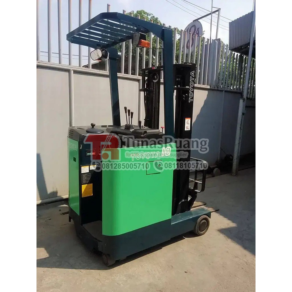 Forklift Listrik Toyota 1 Ton 3 Meter Bekas Berkualitas