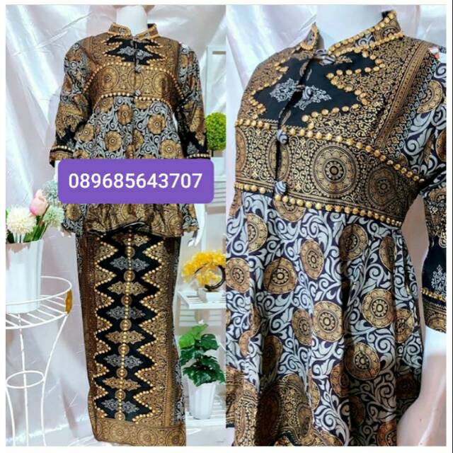 Setelan batik babydoll