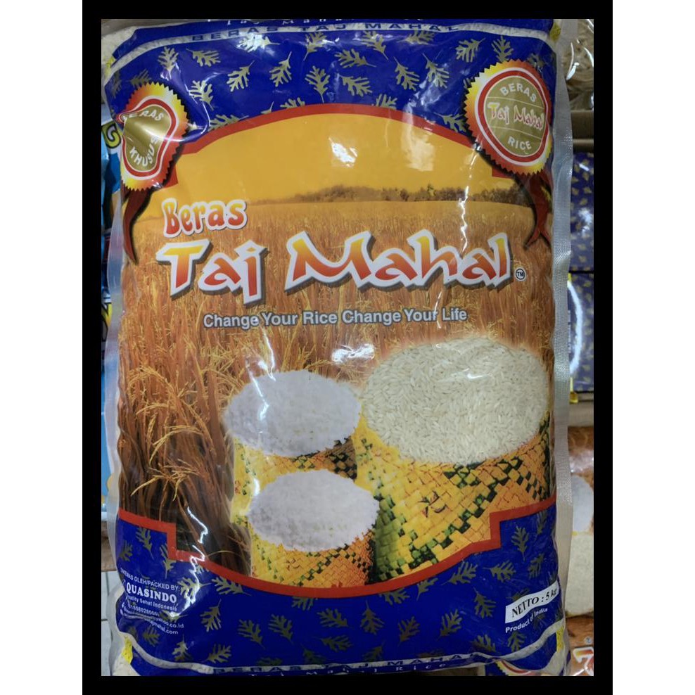 

BERAS TAJ MAHAL 5 KG ( BERAS KESEHATAN / FOR DIET & DIABETES ) BERKUALITAS