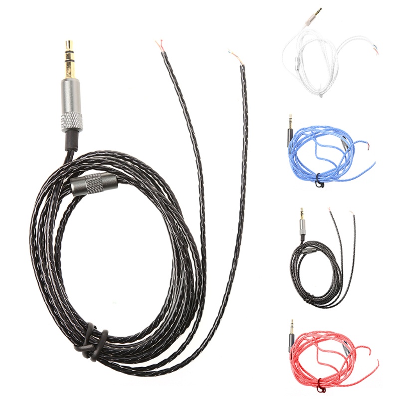 Bt DIY Kabel DIY Headphone 3.5mm Kabel Tanpa Kabel Mikrofon 1.8mm Cabang Garis Diameter Kabel