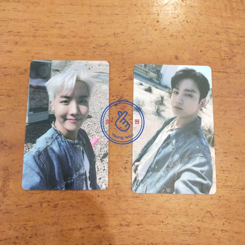 OFFICIAL PHOTOCARD LD M2U BUTTER JUNGKOOK JHOPE JK BTS