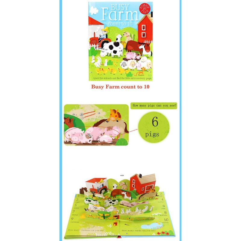 BIANCA - Buku Cerita Anak Pop Up Busy Farm Busy Town