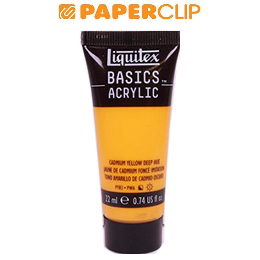 

1058163 LIQUITEX ACRYLIC BASIC 22ML CADMIUM YELLOW DEEP HUE