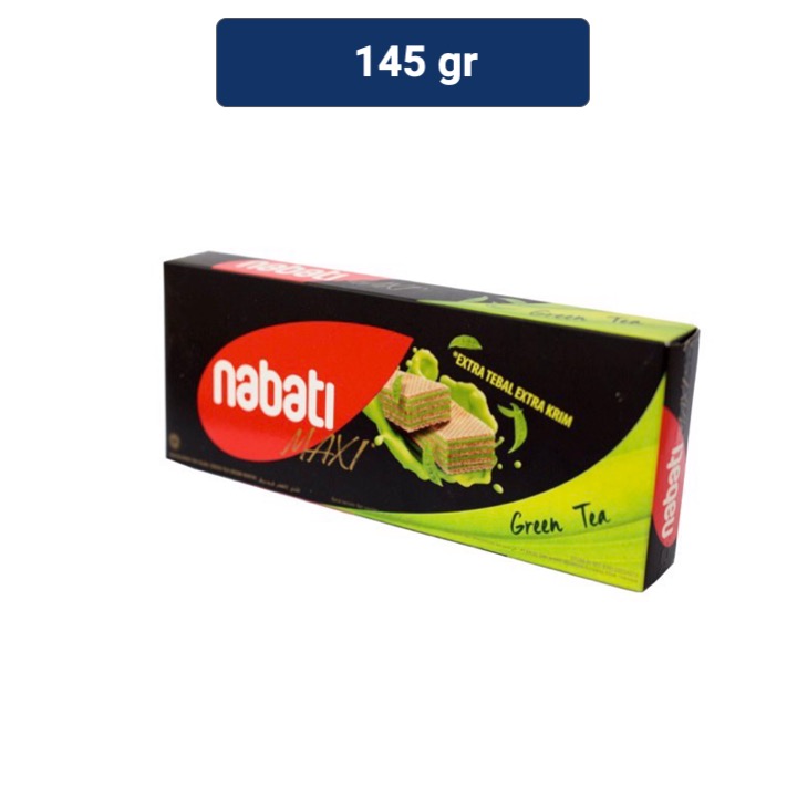 Nabati Maxi Wafer Green Tea 145 gr