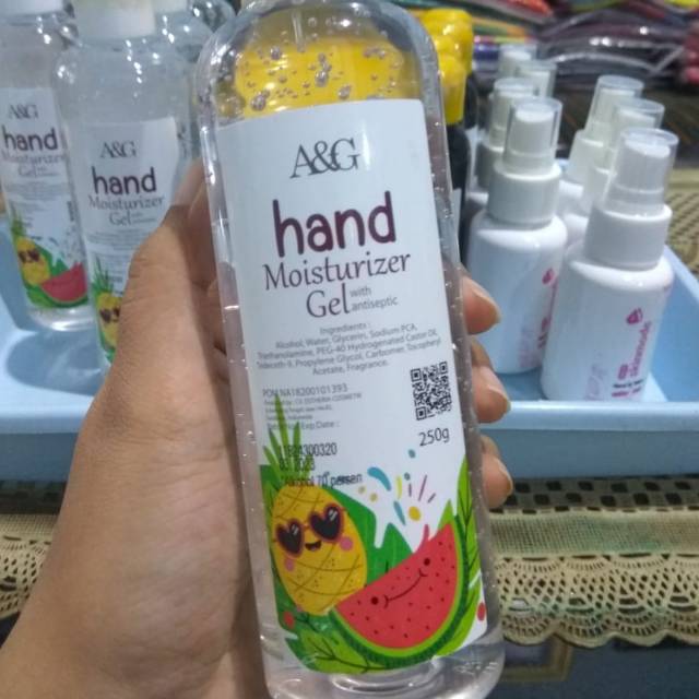 A&G Hand Sanitizer Gel 250 gr ORIGINAL