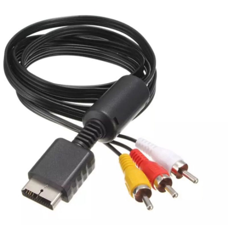 Sony kabel AV colokan ke tv untuk ps1 ps2 ps3 / kabel RCA