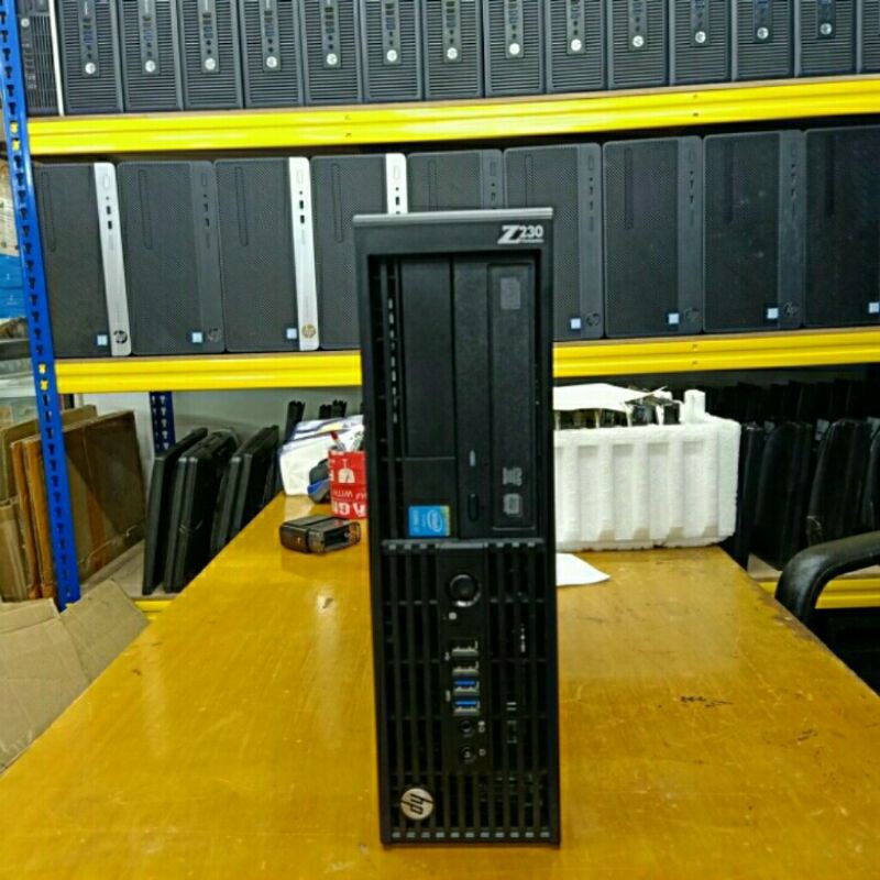 Pc Hp Z230 Core i7 4770 Ram 16 Gb SSD 240 Gb Super Anti Lemot
