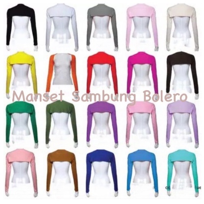 Manset Balero Crop Top Wanita Bahan Kaos Rayon Premium | Manset Tangan Mabolero Kaos Rayon Premium | Manset Tangan Sambung Bolero Kaos Rayon Murah Bisa Cod