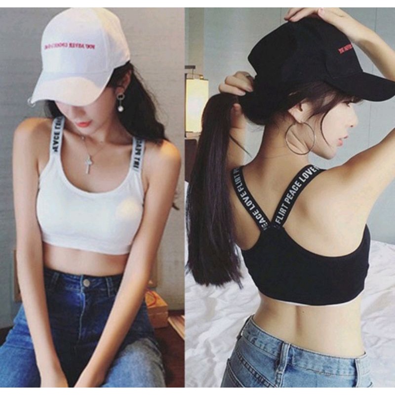 SPORT BRA KEMBEN TANPA KAWAT / PAKAIAN DALAM.WANITA BRA IMPORT