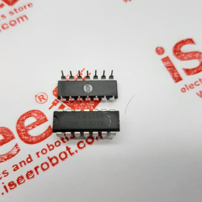 10pcs Lm339n Dip14 Lm339 Dip 339n Dip-14 Quad Single Supply Comparators New And