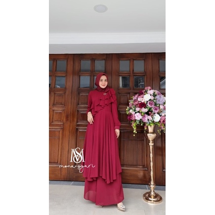 NEW HARUMA ONE SET KULOT MONA SYARI BY ME