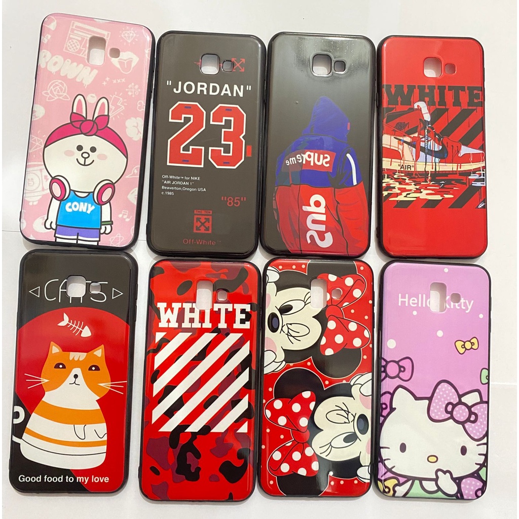 SALE!!! SAMSUNG J4 PRIME/J6 PRIME SOFTCASE KARAKTER KARTUN CAMPUR