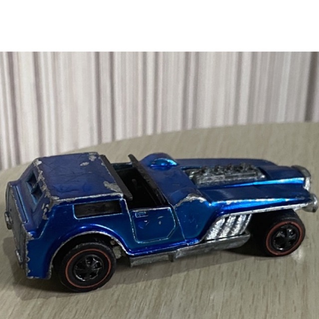 rare usa hot wheels the hood red line made in USA