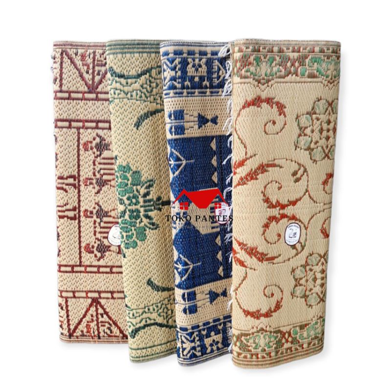 Tikar SWAN Plastik Rotan Lipat Karpet