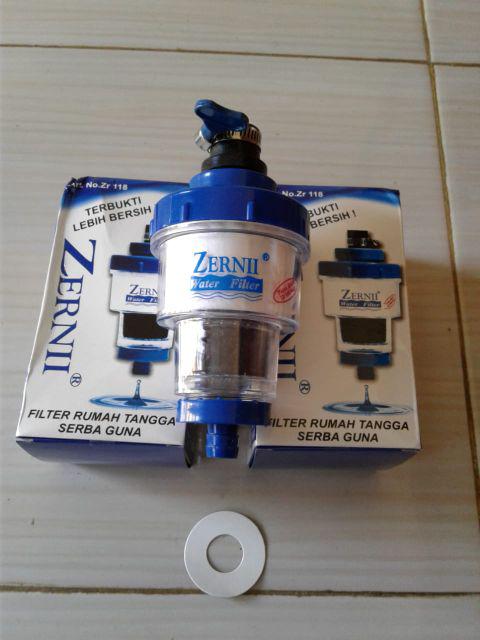 Filter Kran Air Zernii Water Penjernih Penyaring Pipa Air Serbaguna Original Zerni Bersih Jernih