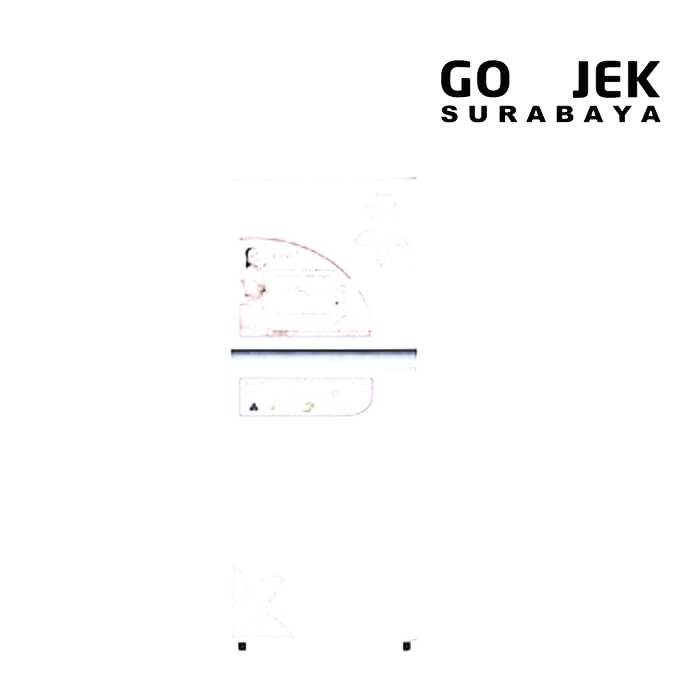 Dijual Kulkas Lemari es Sharp SJ 236 ND-FB khusus gojek Surabaya Limited