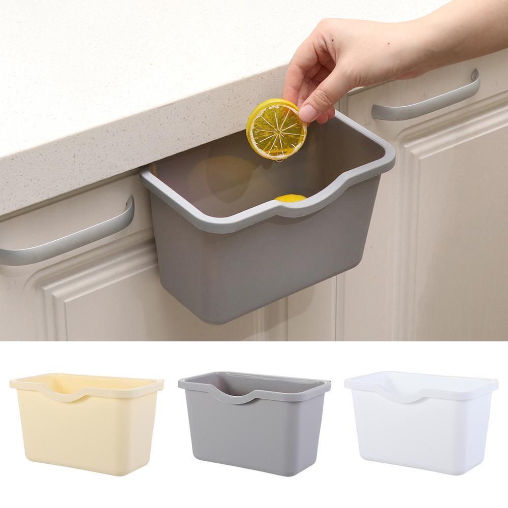 Chookyy Ember Penyimpanan Lemari Alat Pembersih Perlengkapan Dapur Tempat Sampah Gantung Trash Can