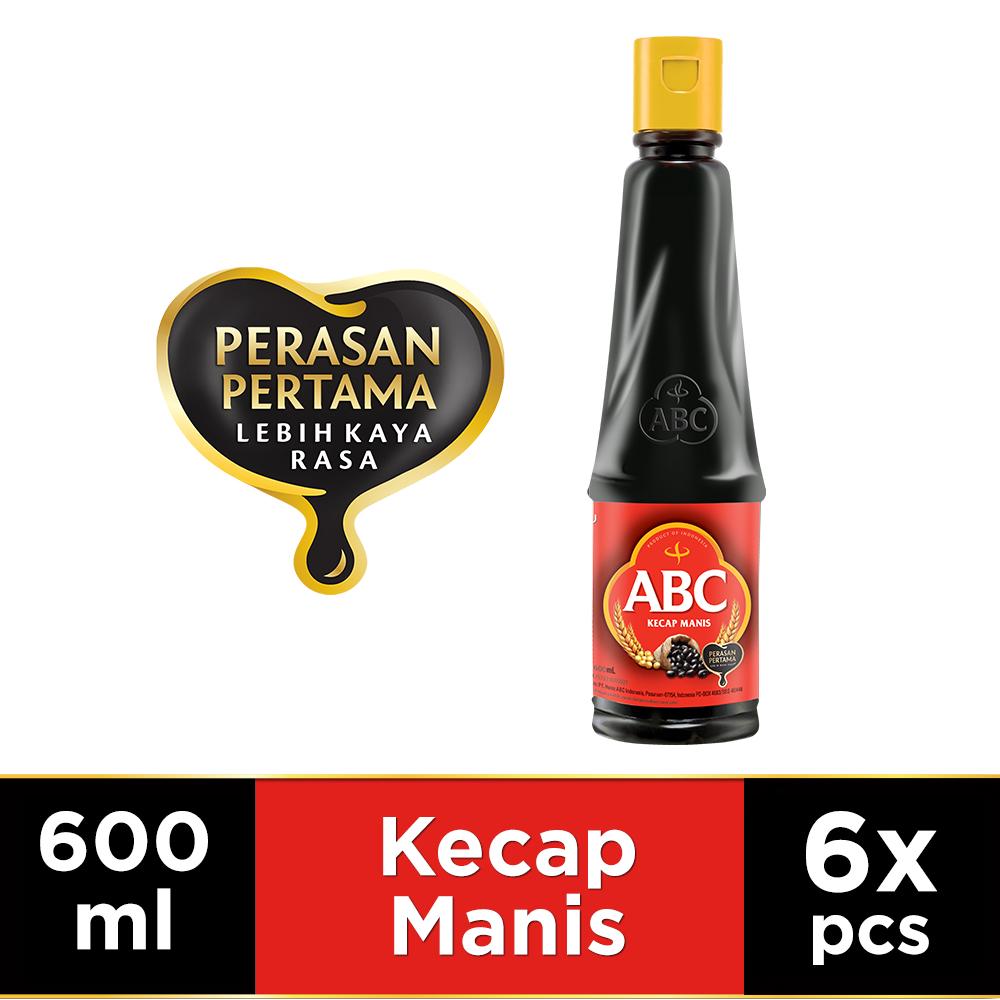 

ABC Kecap Manis 600 ml - Multi Pack 6 pcs