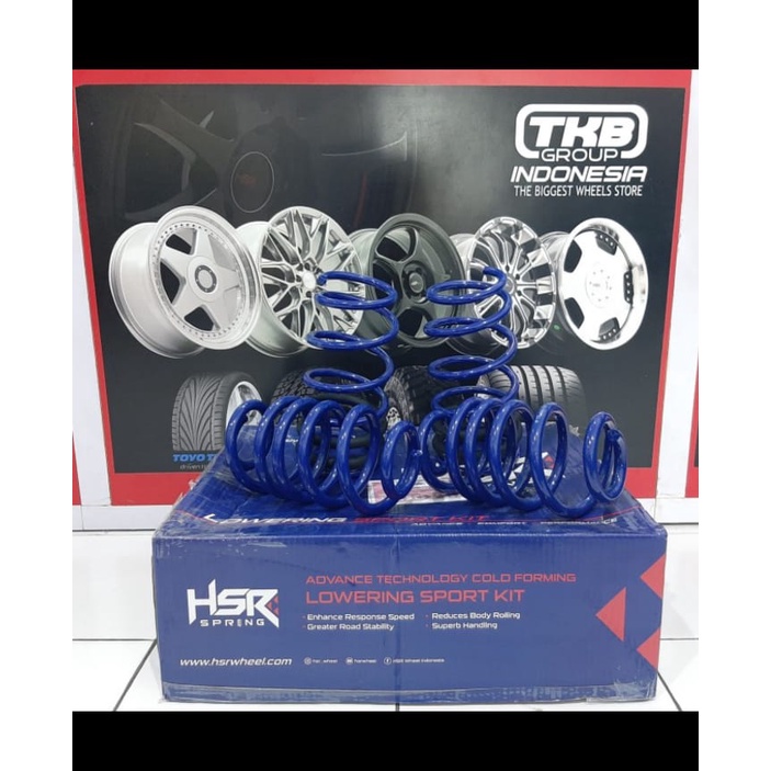 LOWERING KIT HSR BLUE HONDA HRV 2015-2020