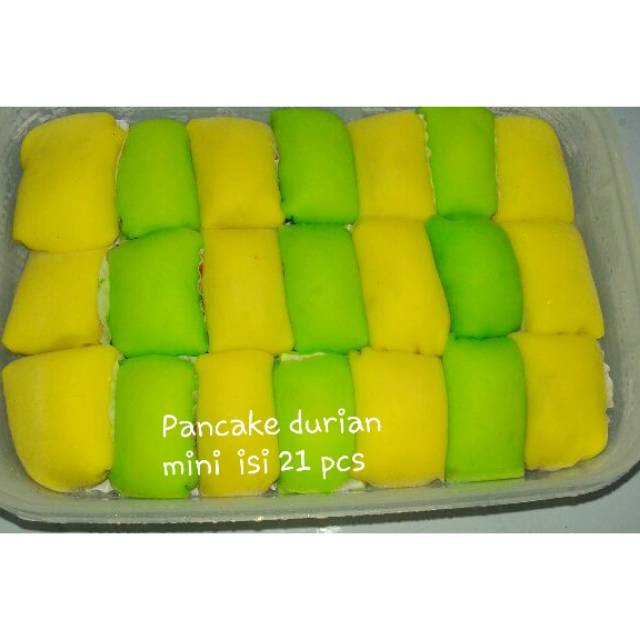 

pancake durian mini isi 21pcs