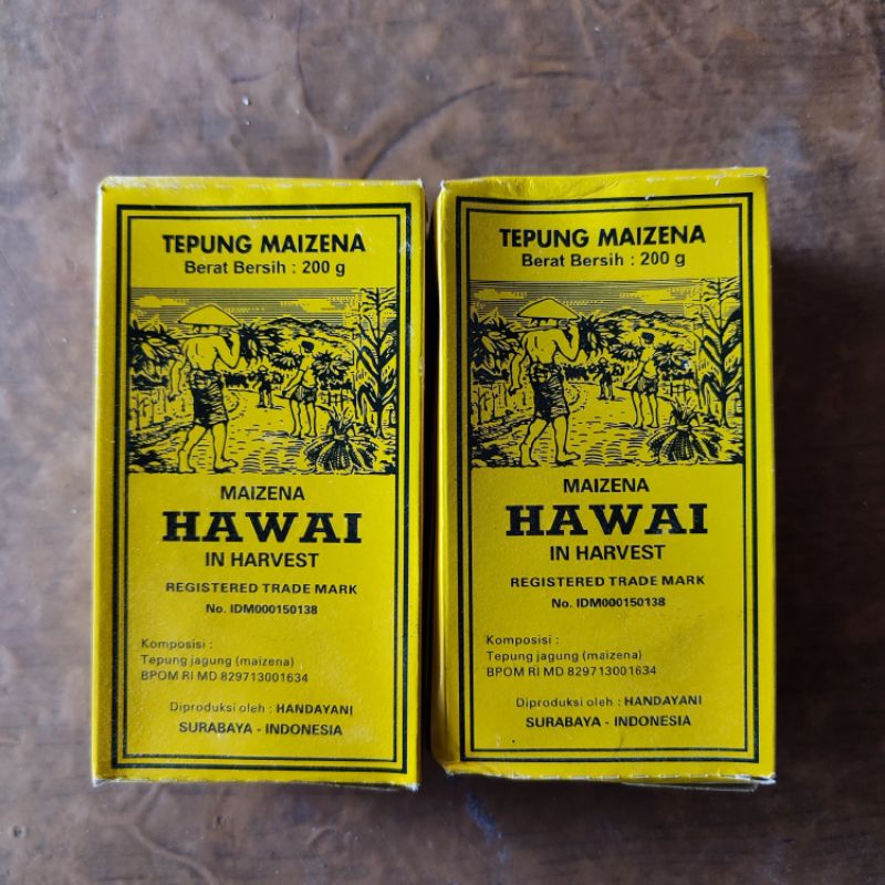 

tepung maizena merk HAWAI 200 gr