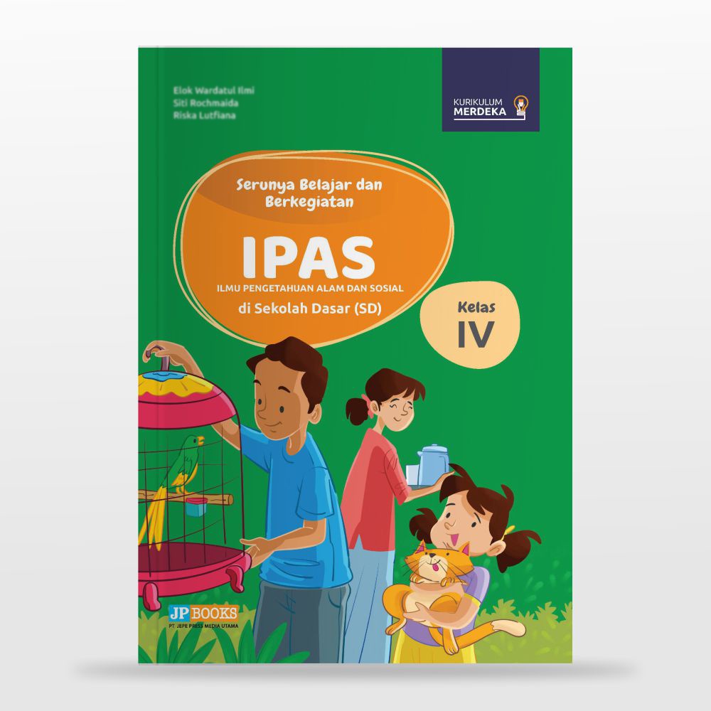 BUKU KURIKULUM MERDEKA JP BOOKS SD KELAS 4