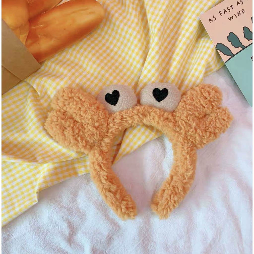 BD006 Bando KEPITING BANDO  LUCU motif lucu Bandana wanita fashion korea model Crab