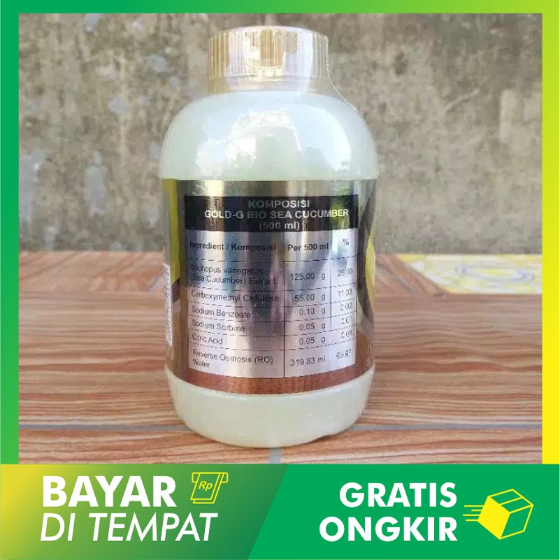 JELLY GAMAT GOLD-GAMAT GOLD-GAMAT-OBAT TULANG NYERI SENDI OBAT HERBAL REMATIK ORIGINAL-JELLY GAMAT