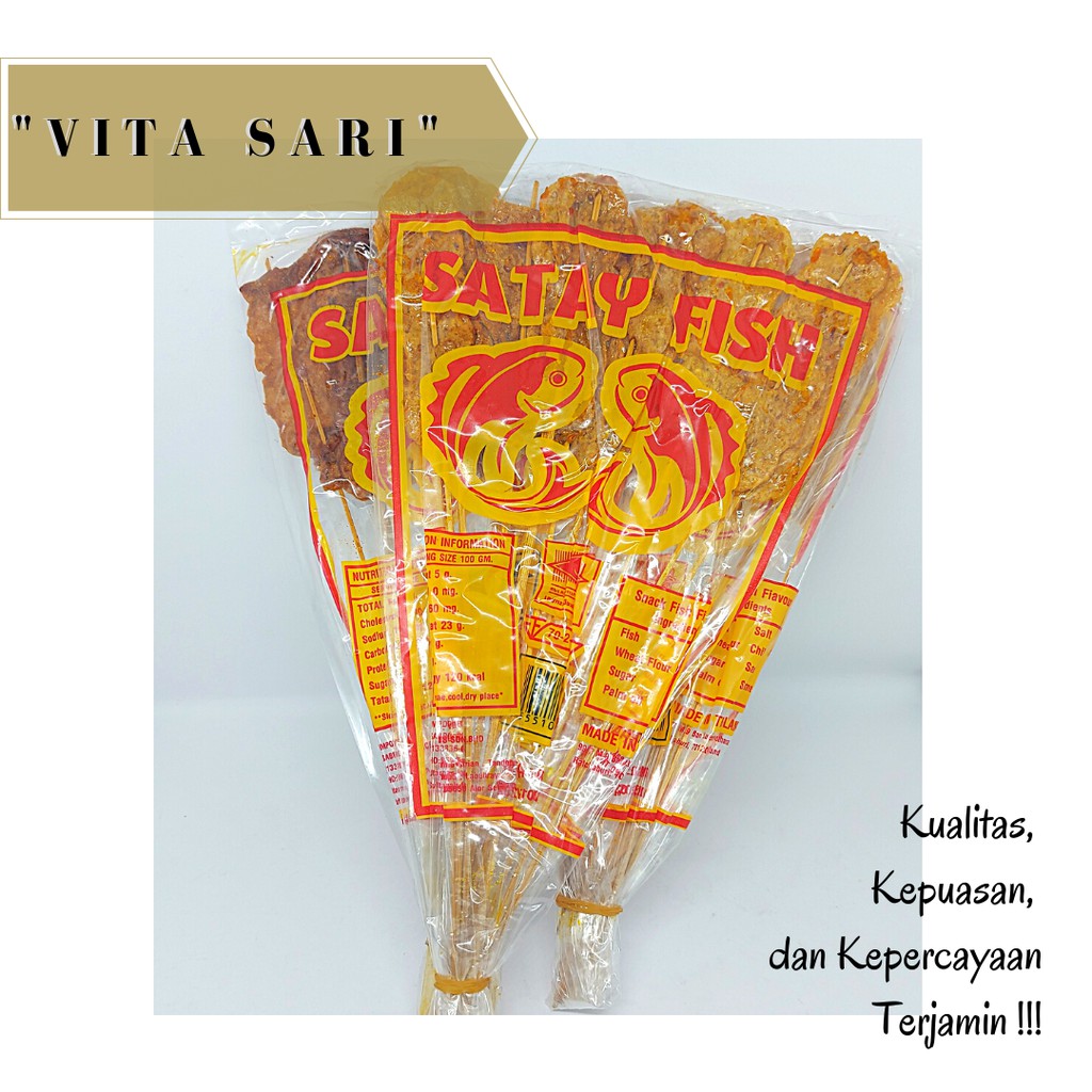 

SATAY FISH / SATE IKAN / SNACK MADE IN THAILAND