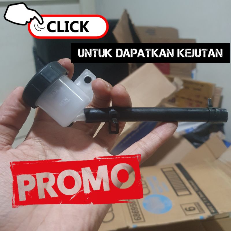 Botol / Wadah / Tempat Tabung Minyak Master Rem Kecil Variasi Brcmbo Thailand Smoke kecil