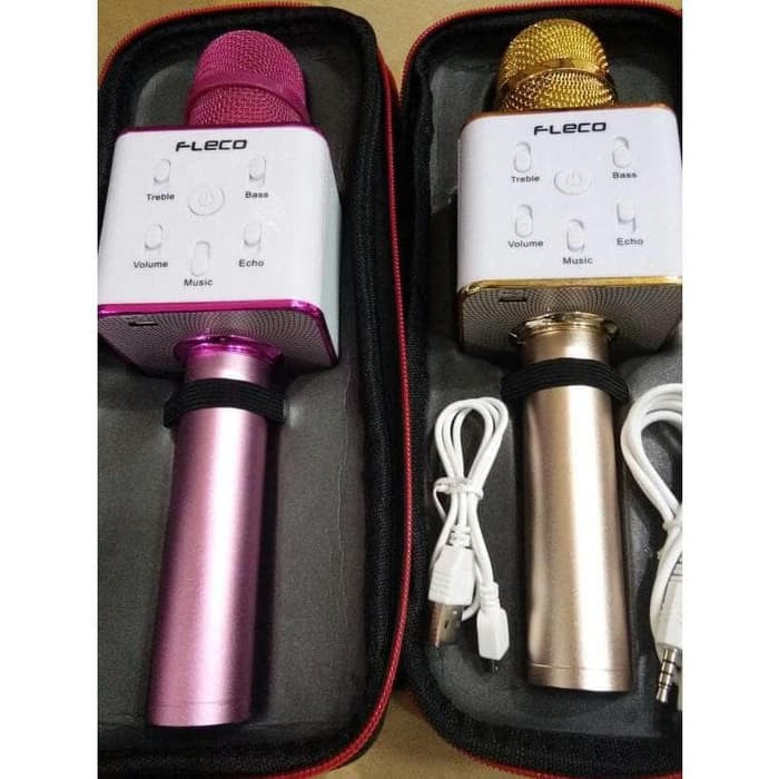 MIC KARAOKE BLUETOOTH TYPE FLECO Q7 ACC