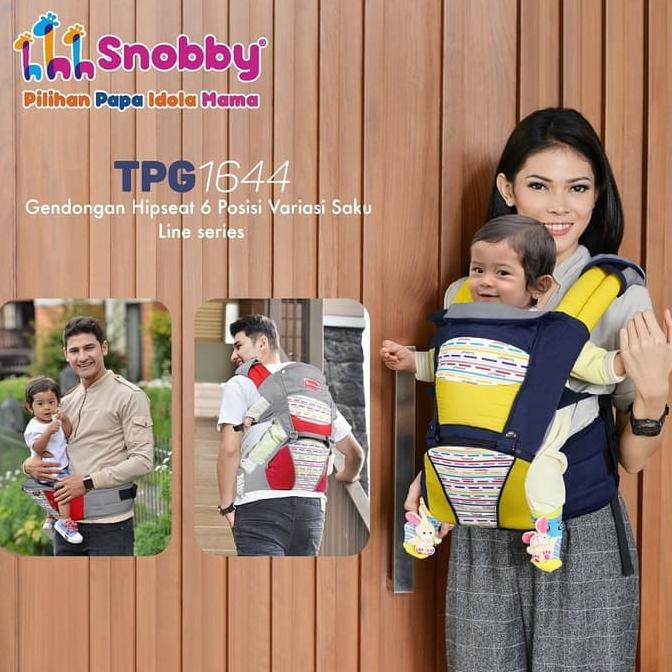 Gendongan Bayi Hipseat Depan Ransel Snobby Tpg 1644 Series Line