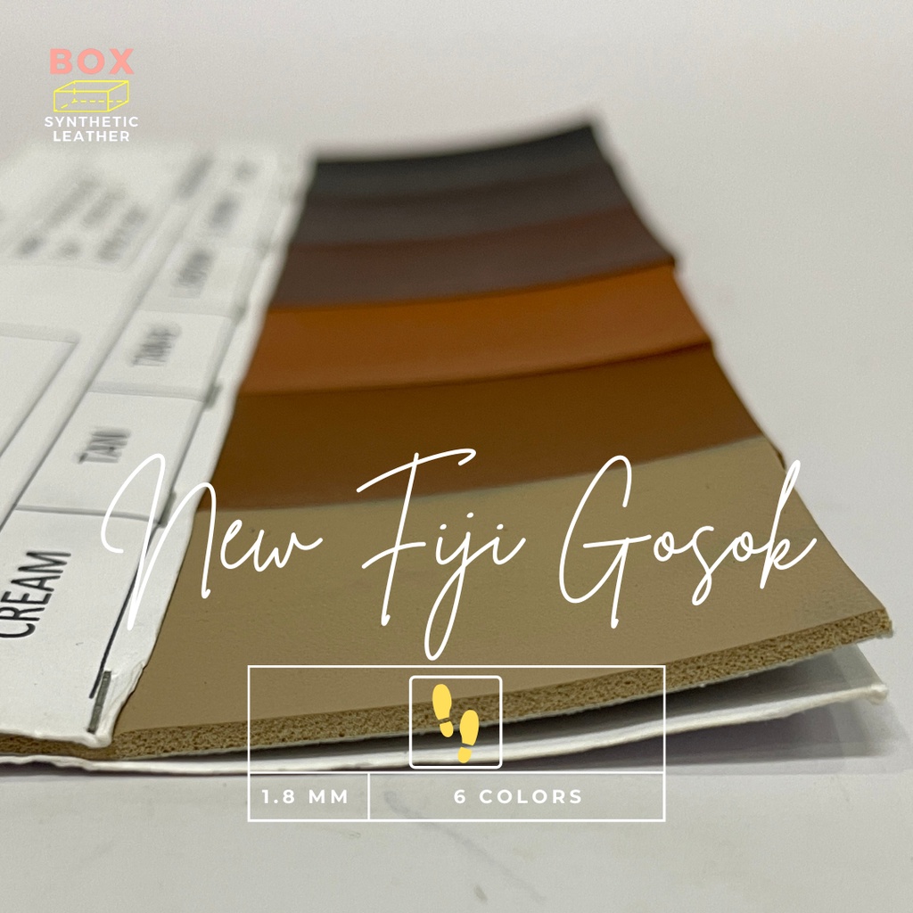Kulit sintetis / Oscar Meteran (1.37M x 1M) - New Fiji Gosok