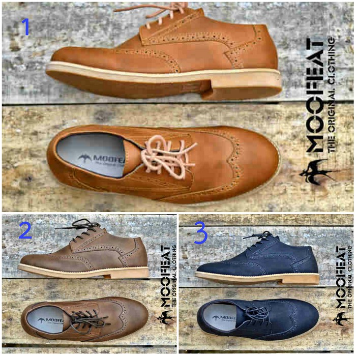 Sepatu Pria Formal Sepatu Moofeat Wingtif HAk