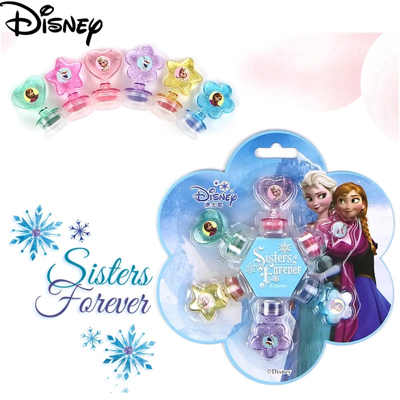 6 In 1 Disney Frozen Sofia Anak Seal Set Lucu Murid Tk Kartun Reward Putri Elsa Dengan Mainan Kecil Seal Anak Shopee Indonesia