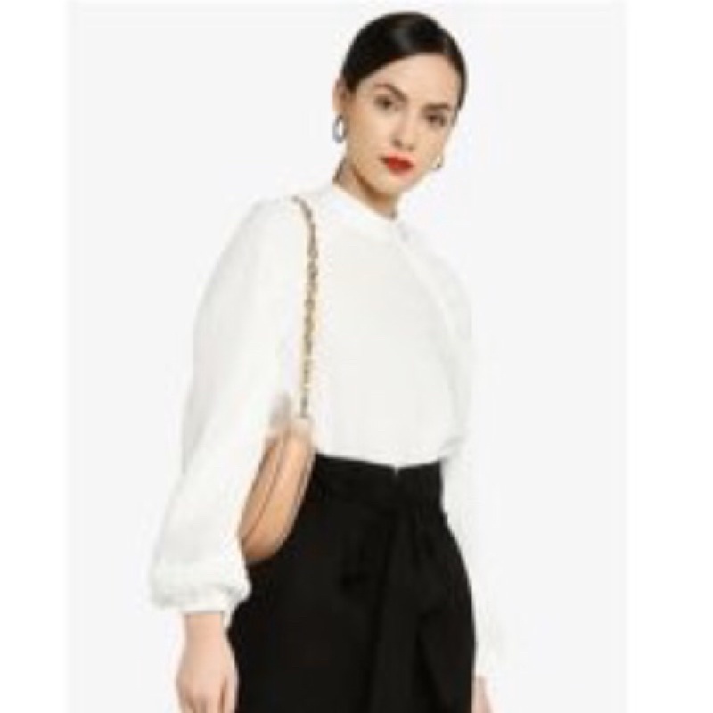 zalia reglan balloon sleeve top