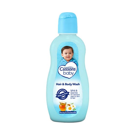 Cussons Baby Hair &amp; Body Wash Mild Gentle 200ml SABUN SHAMPOO BAYI