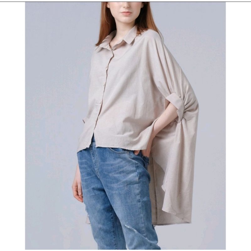 SALE This Is April Lita Top Khaki