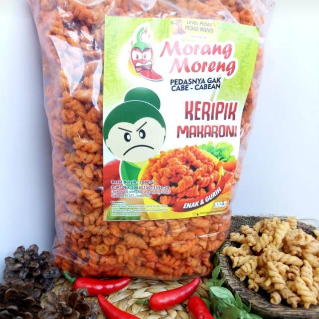 

Makaroni pluntir kemasan 1 kilo
