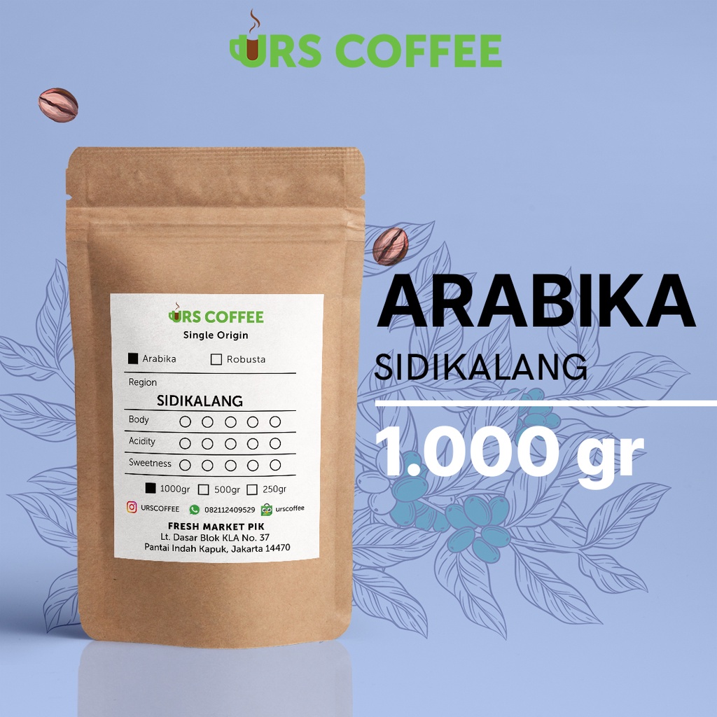

Kopi Arabika Sidikalang 1 kg