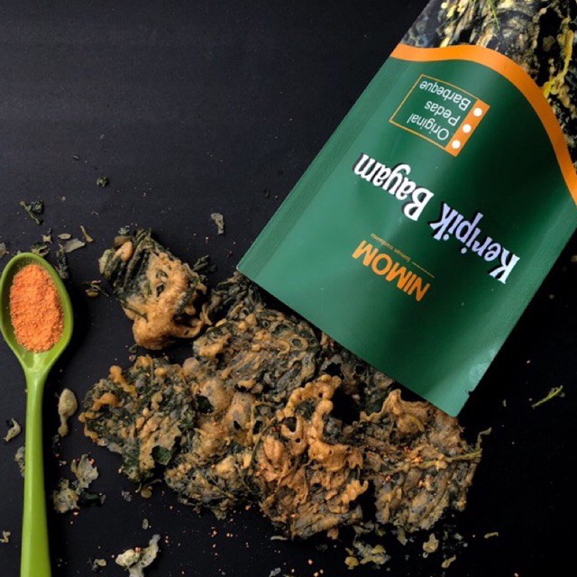 

Keripik Bayam Nimom Official Rasa Barbeque