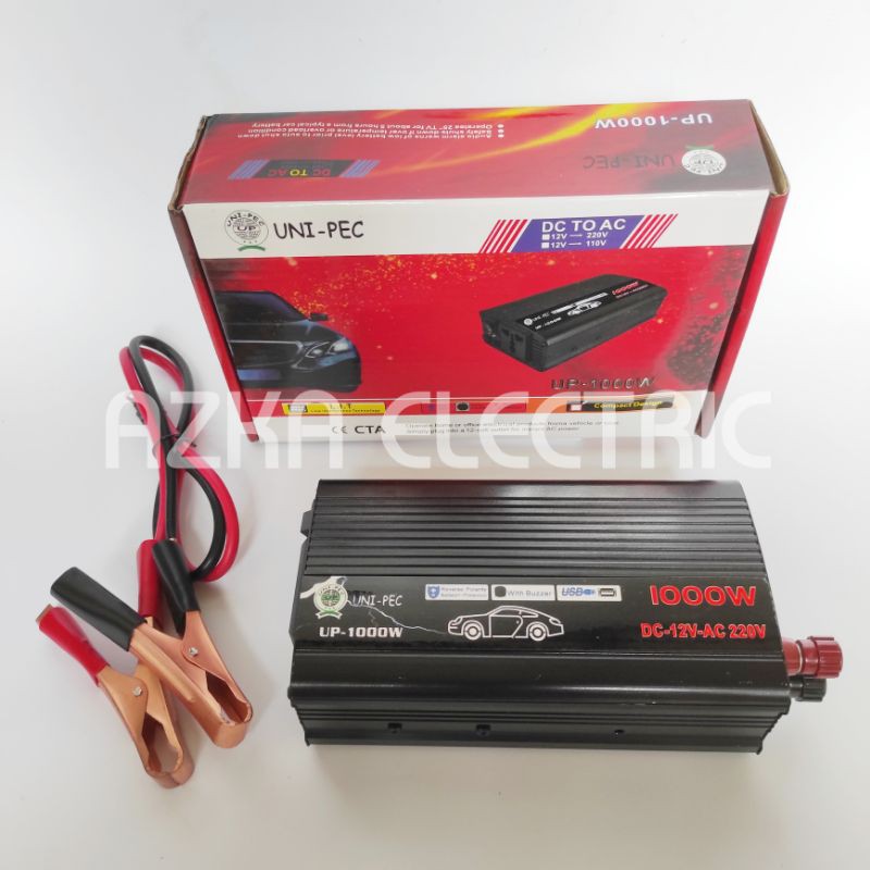 Power Inverter 1000 Watt / Inverter DC To AC 1000W Unipec