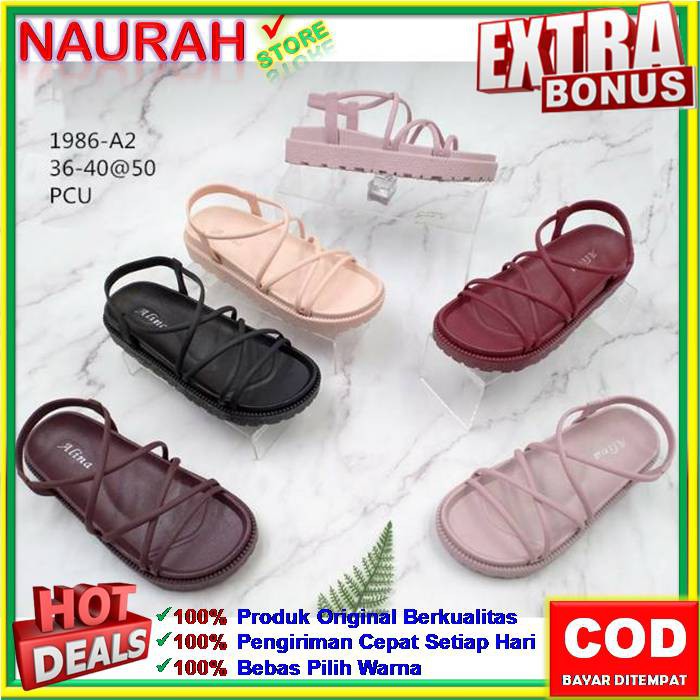 Sandal Gladiator Tali Alina 1986 100% Original Kualitas Terjamin Promo Diskon Murah 2020 Kuat Awet