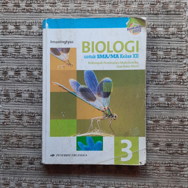 Buku Biologi Kelas 12 Erlangga Kurikulum 2013