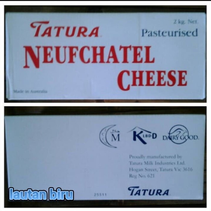 

Krim- Cream Cheese Neufchatel -Krim.