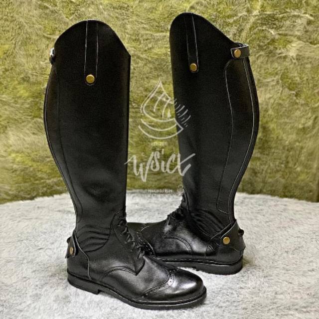 Riding Boots/Riding Horse/Horsejump/Equestrian/Sepatu Tunggang/Boots Berkuda/Boots Kulit/Tall boots